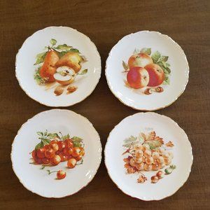 4 Bavaria Schumann Arzberg Germany Fruit Plates